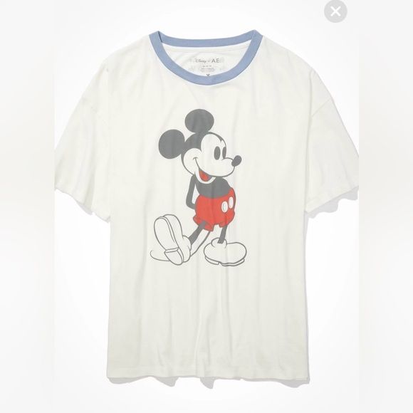 Disney x American Eagle Mickey Mouse T Shirt Medium - Picture 1 of 5